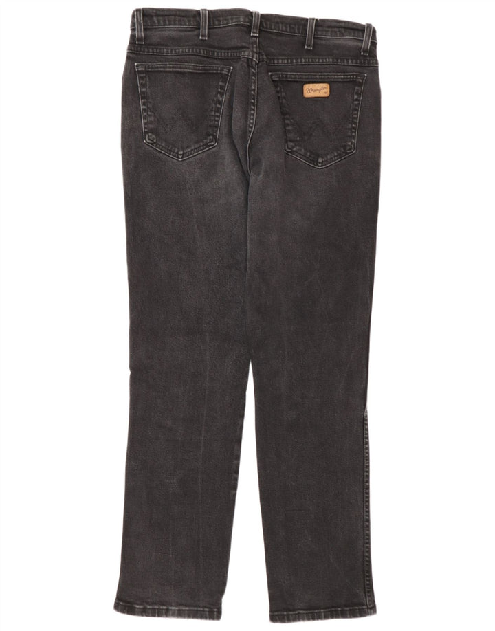 Blugi drepte pentru bărbați Wrangler Texas W36 L32 bumbac gri