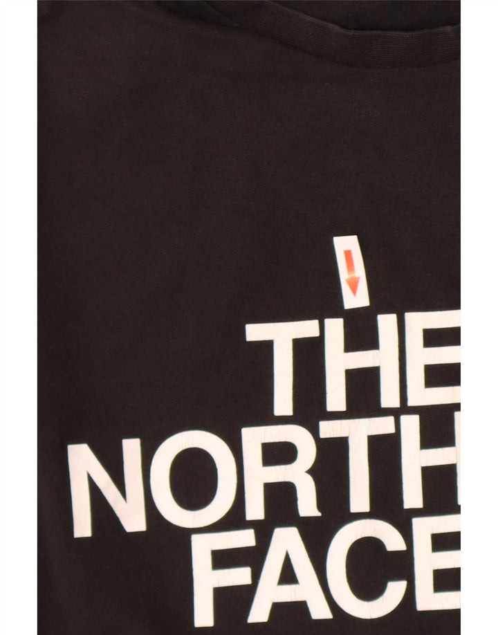 Tricou grafic pentru bărbați The North Face Top Medium Black Bumbac