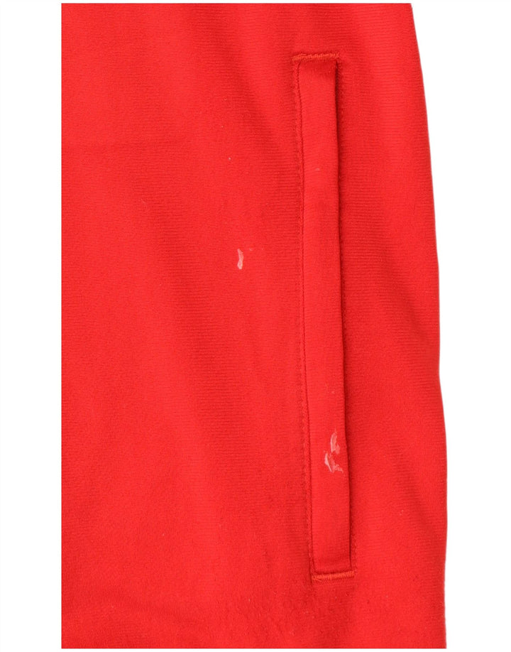 Jachetă de trening pentru băieți ADIDAS 13-14 ani poliester color bloc roșu