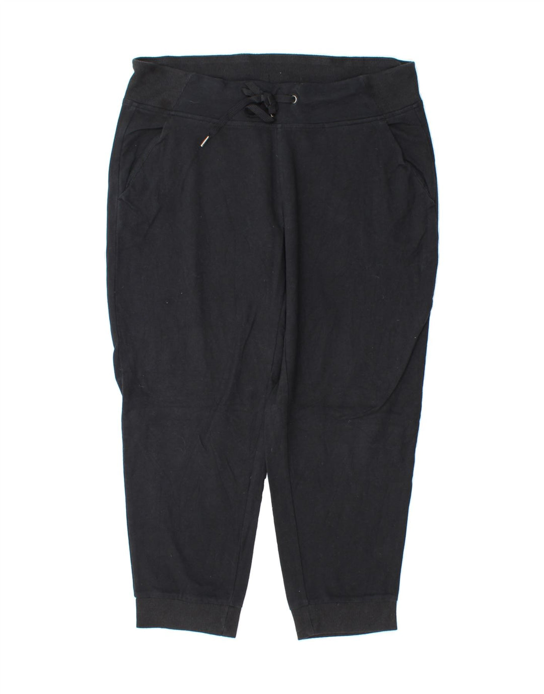 EDDIE BAUER Womens Tracksuit Trousers Joggers UK 14 Medium  Navy Blue Vintage Eddie Bauer and Second-Hand Eddie Bauer from Messina Hembry 
