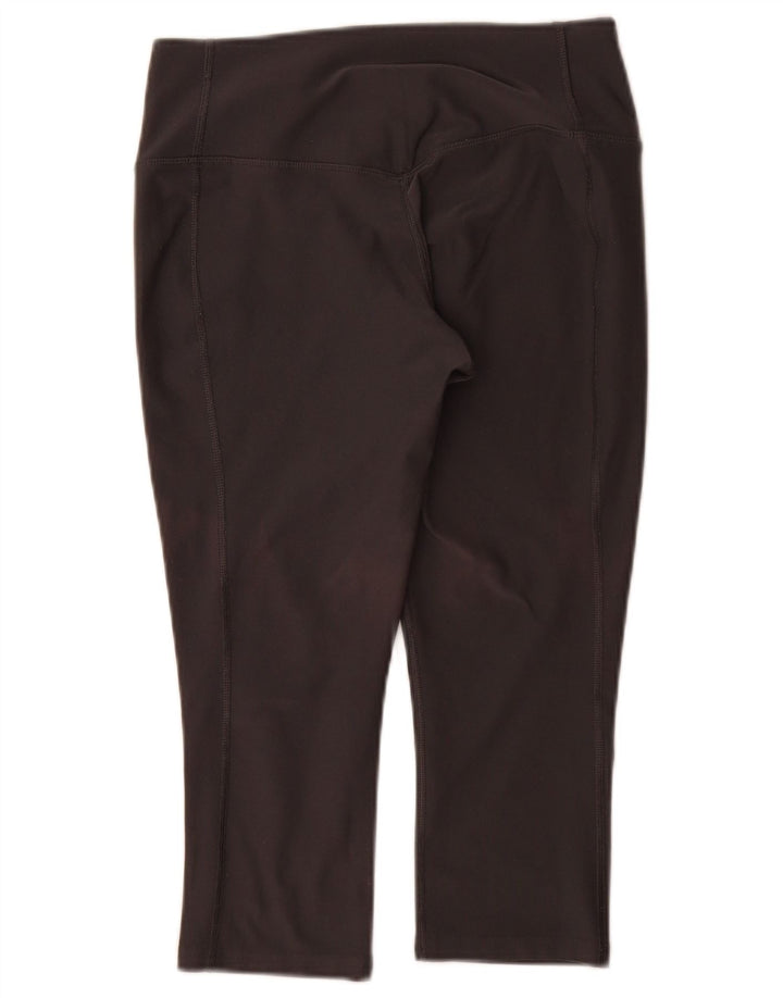 Leggings capri Nike Dri Fit pentru femei UK 8 Small Black