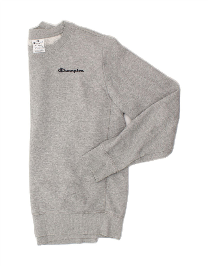 CHAMPION Womens Sweatshirt Jumper UK 18 XL Grey Vintage Champion and Second-Hand Champion from Messina Hembry 