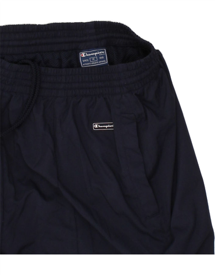 CHAMPION Mens Tracksuit Trousers Medium Navy Blue Polyester Vintage Champion and Second-Hand Champion from Messina Hembry 