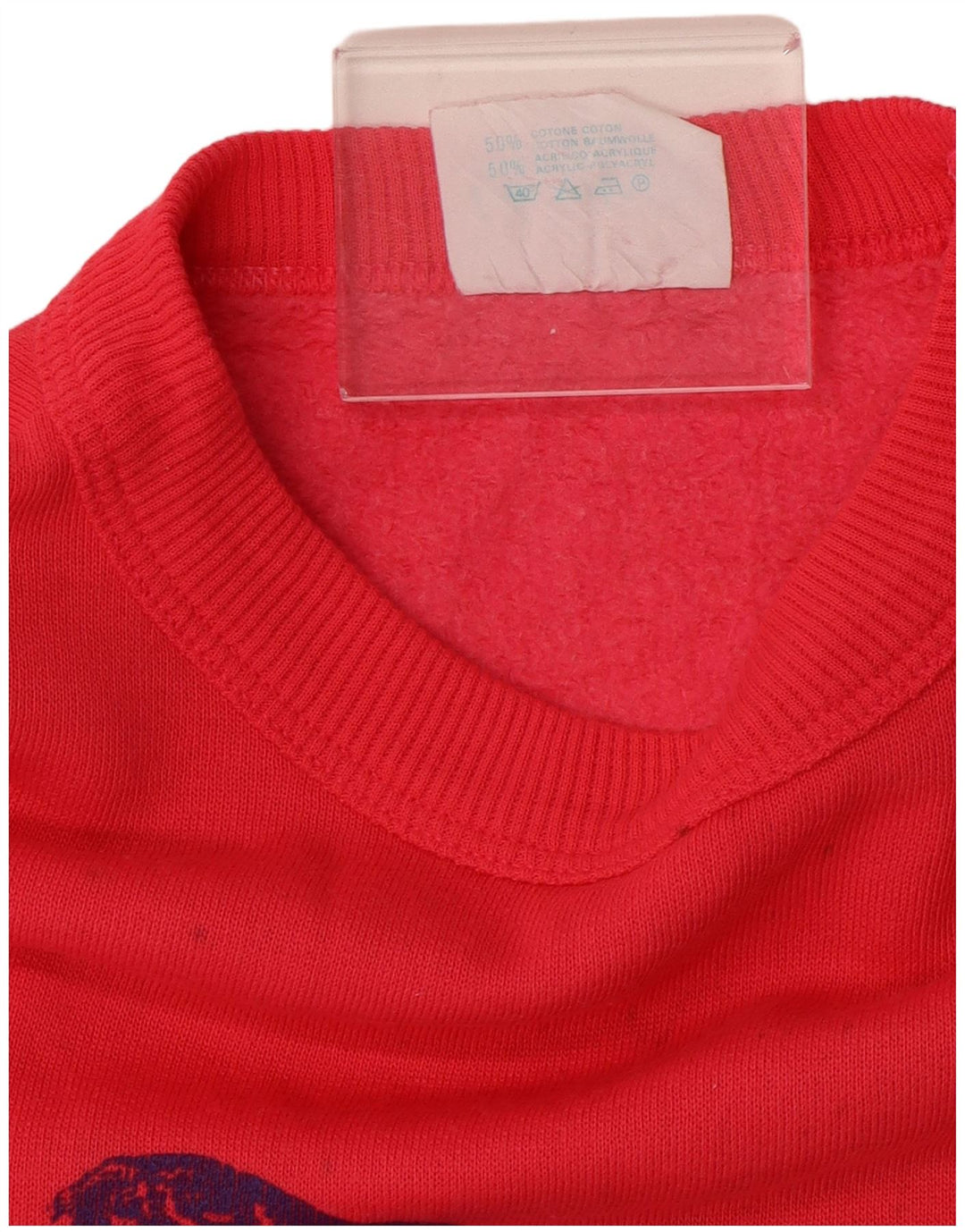 Hanorac vintage pentru bărbați, pulover, bumbac, roz mediu