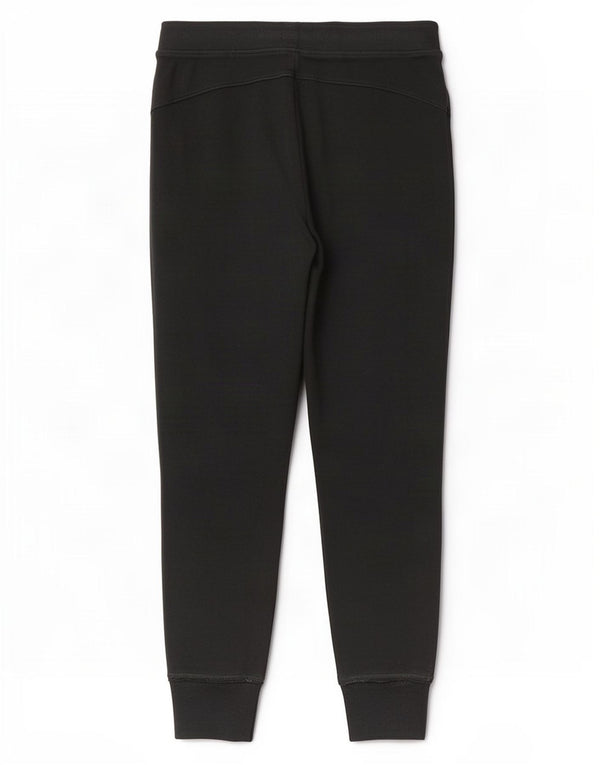 Pantaloni de trening Hollister Graphic pentru femei Joggeri mari, negru, bumbac