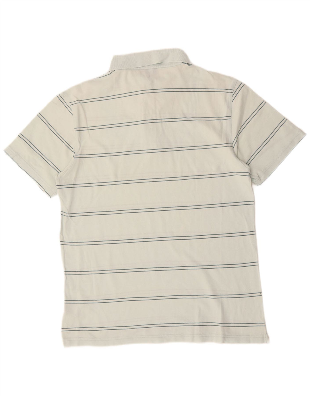 Tricou polo pentru bărbați ASICS, bumbac cu dungi albe medii