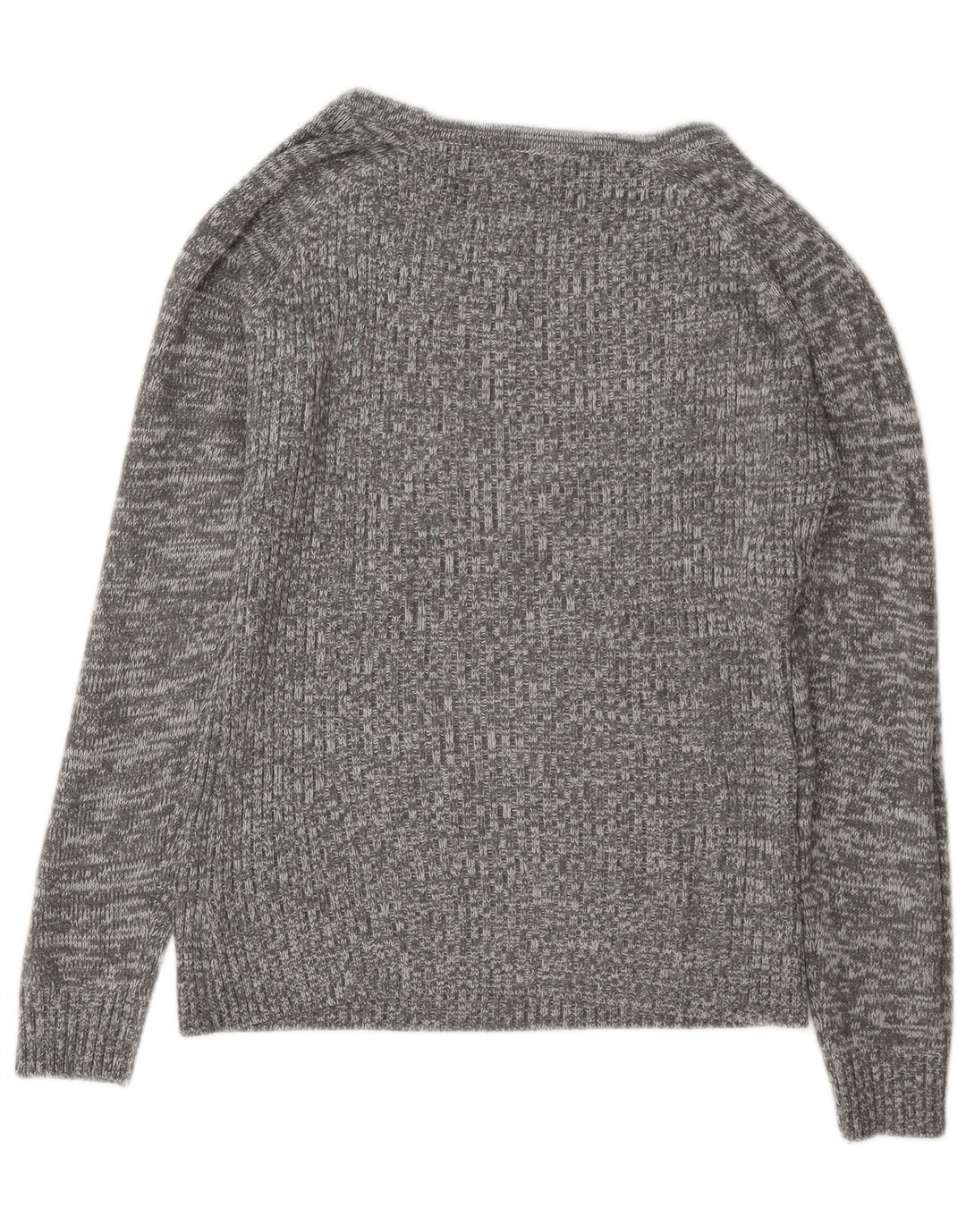 Pulover pentru femei Guess cu gât de barcă UK 14 Medium Grey Flecked