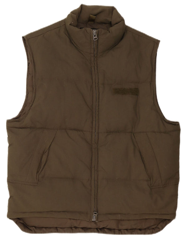 Gilet căptușit pentru bărbați Wrangler UK 40 Large Khaki