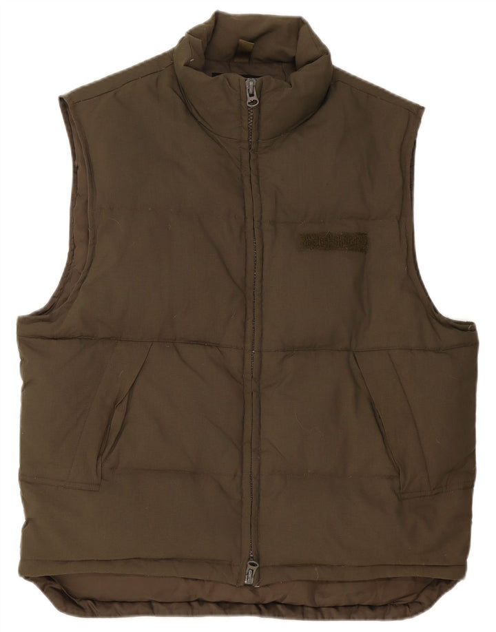 Gilet căptușit pentru bărbați Wrangler UK 40 Large Khaki