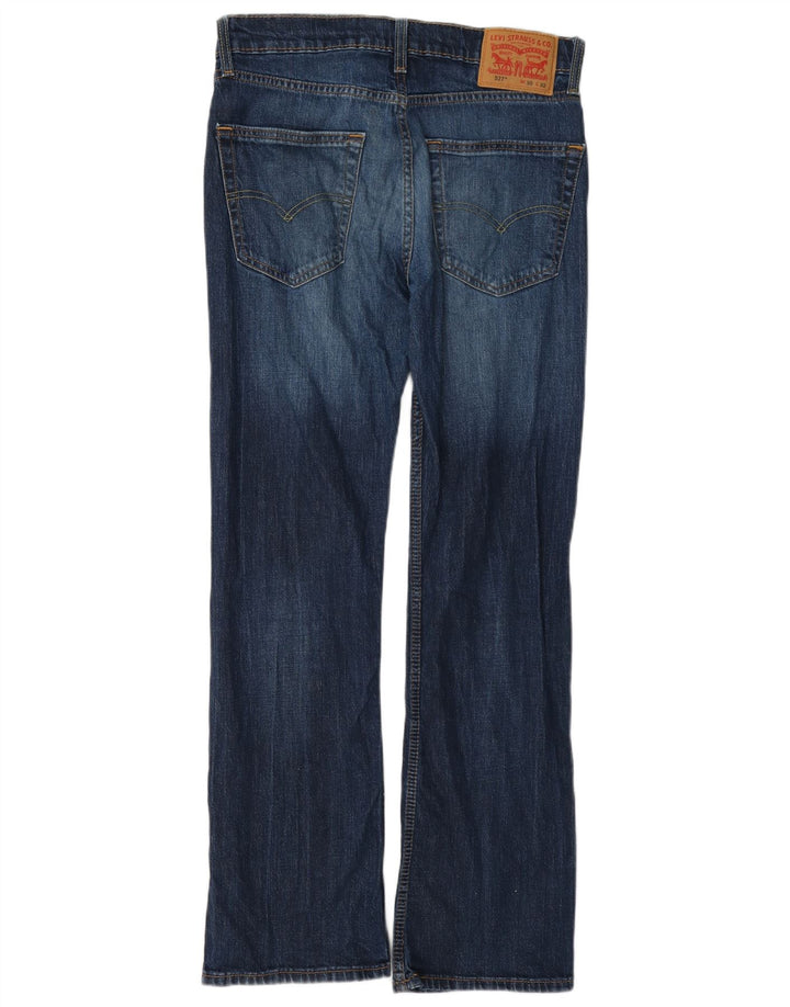 Blugi pentru bărbați Levi's 527 Bootcut W30 L32 Bumbac albastru