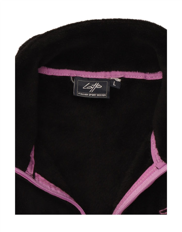 Jachetă de lână LOTTO pentru femei UK 14 Large Black