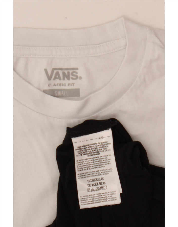 Tricou Vans Classic Fit pentru bărbați Top mic, negru, color block, bumbac