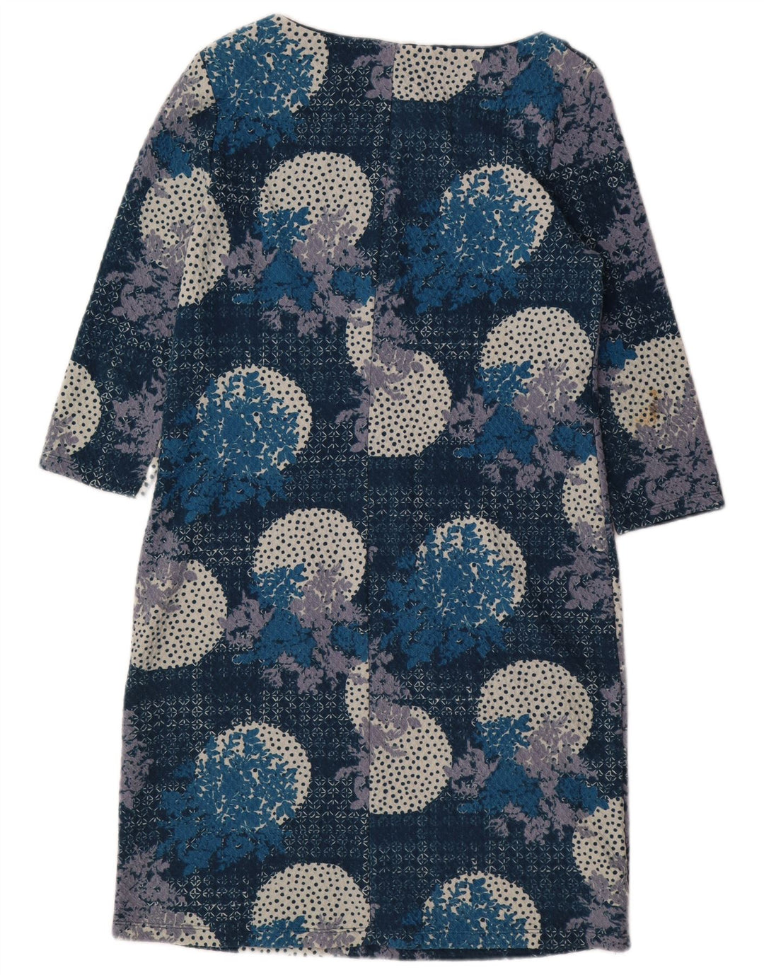 White Stuff Rochie schimbătoare pentru femei cu mâneci 3/4 UK 12 Medium Bleumarin Floral