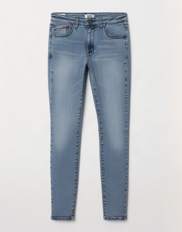 Blugi skinny pentru femei Tommy Hilfiger W28 L28 Bumbac albastru