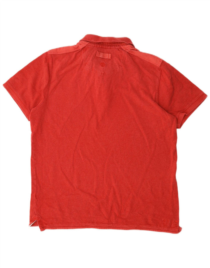 Tricou polo pentru bărbați Fat Face, mare, roșu, bumbac