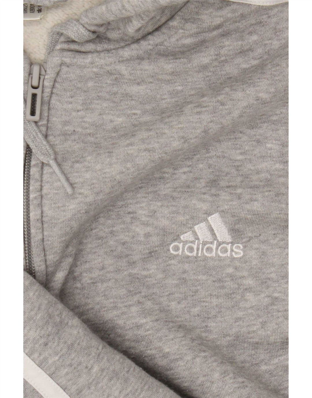 Pulover Adidas pentru bărbați, cu fermoar, gri mediu, pete