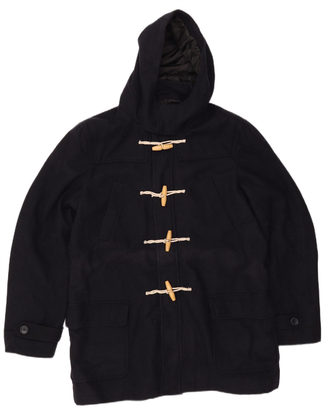 Palton cu glugă pentru bărbați CEDARWOOD STATE UK 40 Poliester mare, albastru bleumarin