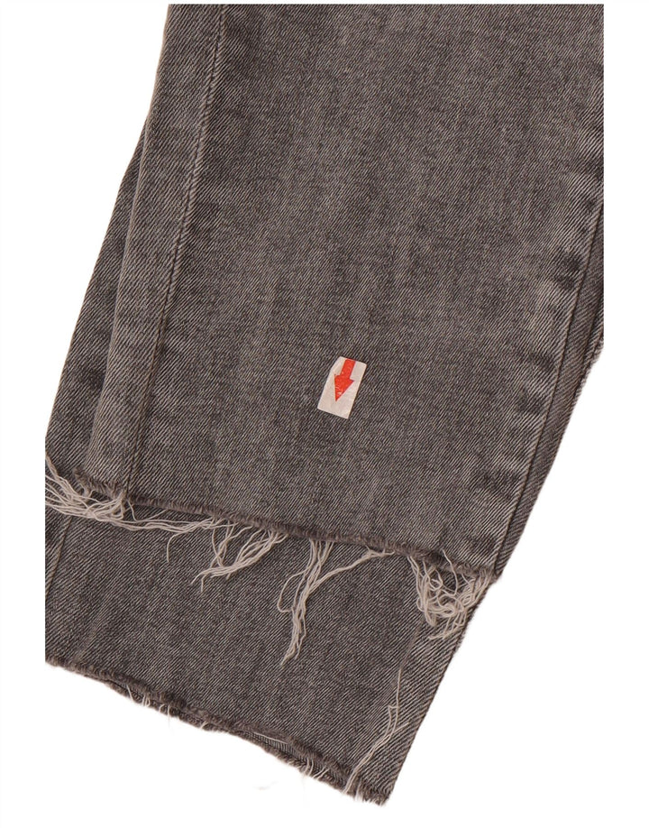 Blugi tăiați pentru femei Zara EU 40 Medium W30 L24 Gri