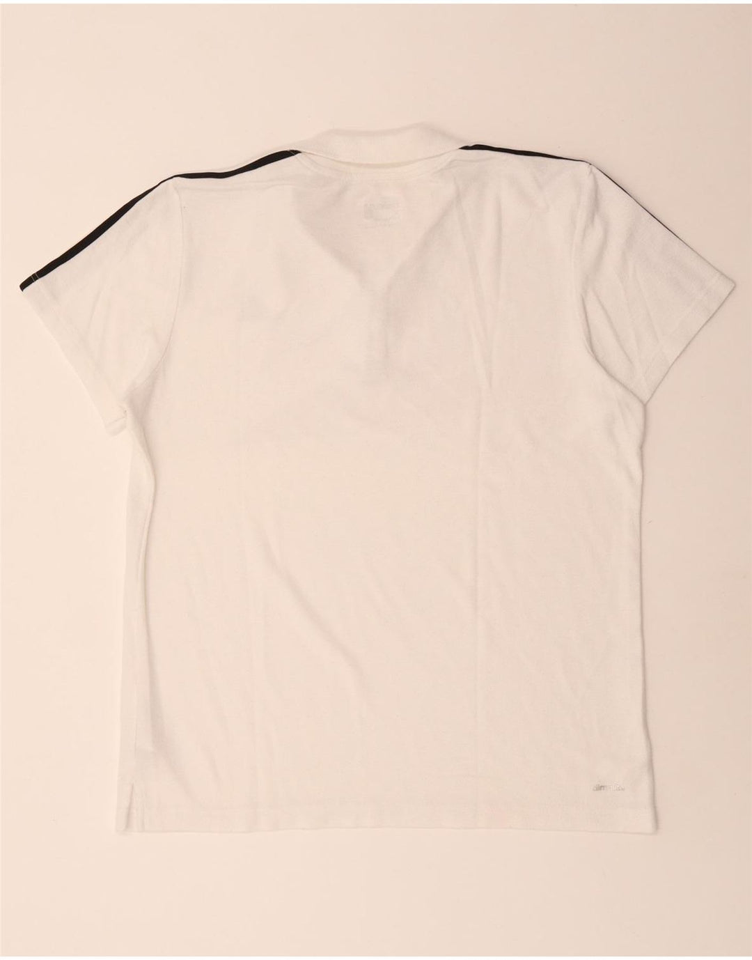 Tricou polo Adidas Climalite XL, alb, poliester
