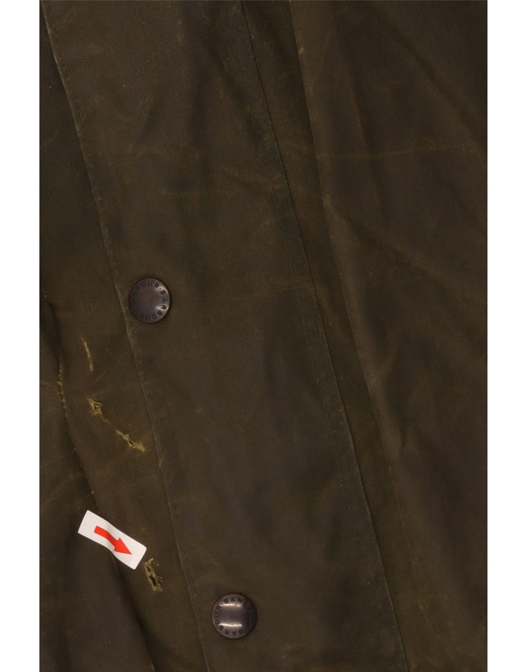 Jachetă Barbour Northumbria pentru bărbați din bumbac cerat UK 44, bumbac mare kaki