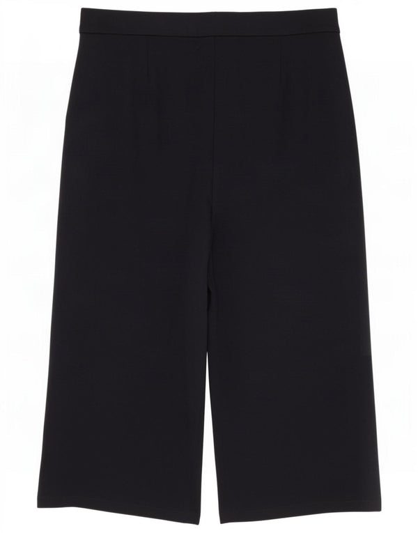 Marks & Spencer Pantaloni casual pentru femei cu talie înaltă Marea Britanie 20 2XL W38 L26 Navy Bl