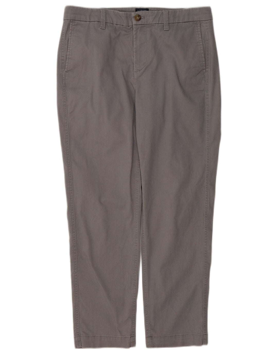 Pantaloni chino slim pentru femei J. CREW Girlfriend US 8 Medium W32 L27 Gri