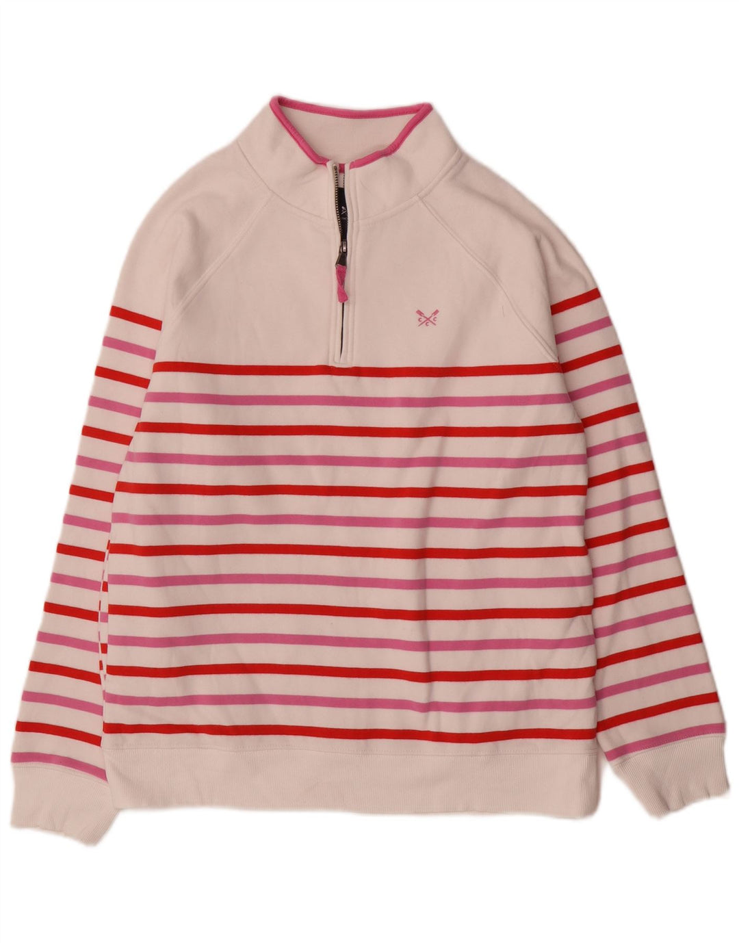 Crew Clothing Hanorac pentru femei Pulover UK 12 Mediu, multicolor, cu dungi