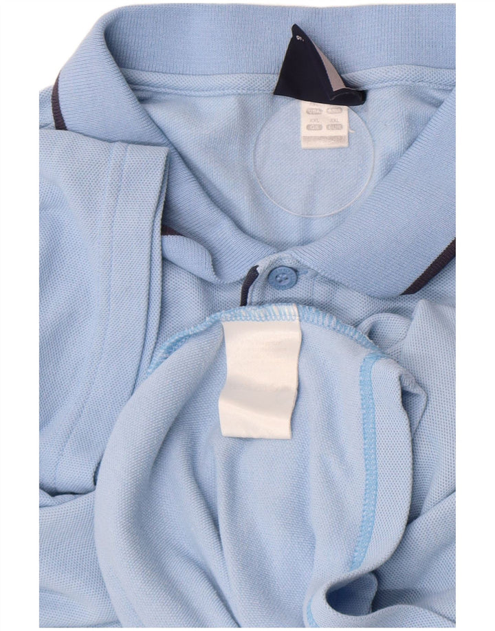 Tricou polo Umbro pentru bărbați 2XL, poliester albastru