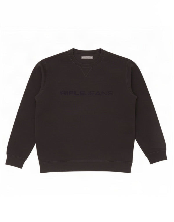 Hanorac grafic pentru bărbați Rifle Jumper XL negru