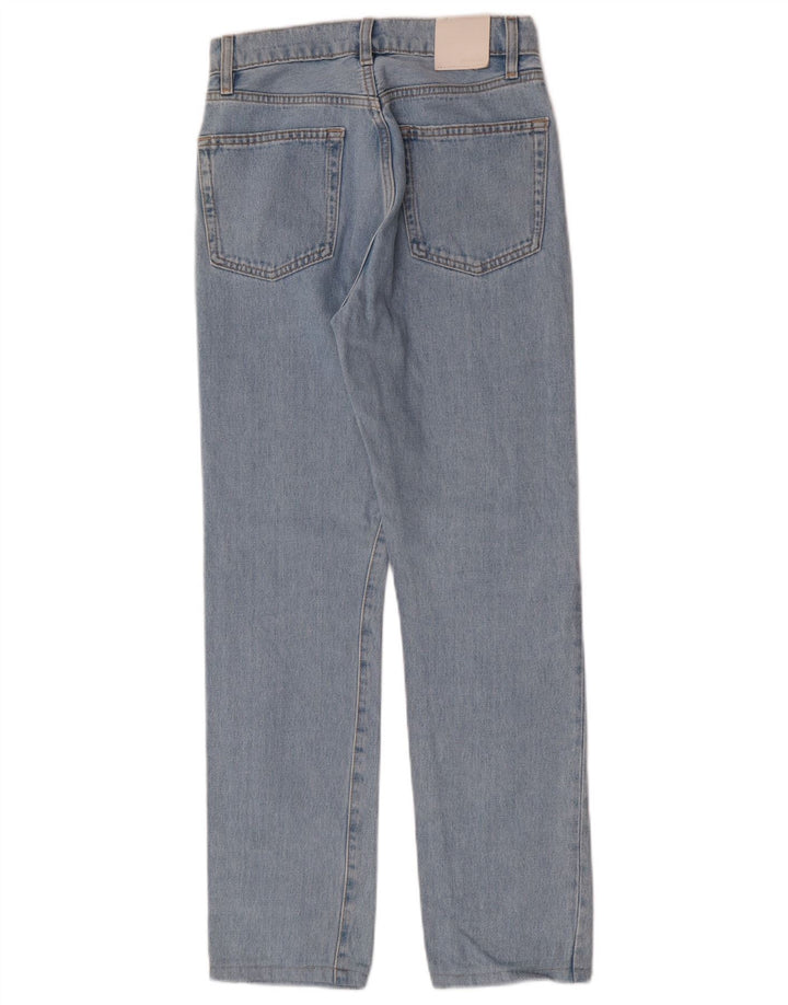 Blugi drepti pentru femei Massimo Dutti W25 L28 Albastru