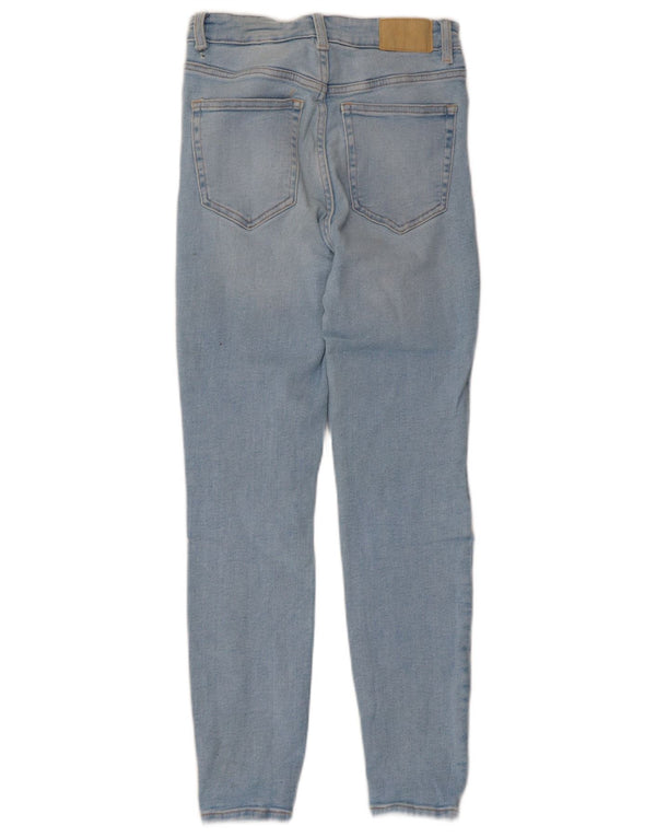 Blugi slim pentru femei Zara EU 36 XS W26 L26 Albastru Bumbac