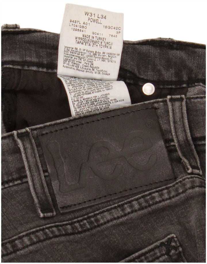 Blugi Lee Powell Slim pentru femei W31 L30 bumbac gri
