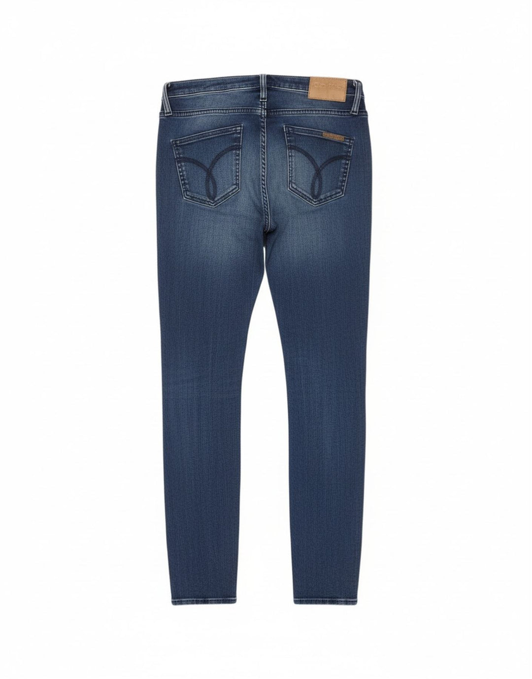 Blugi skinny pentru femei Calvin Klein W28 L32 albastru