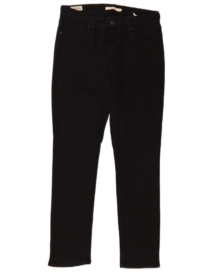 Blugi Levi's 712 Slim pentru femei W31 L30 bumbac negru