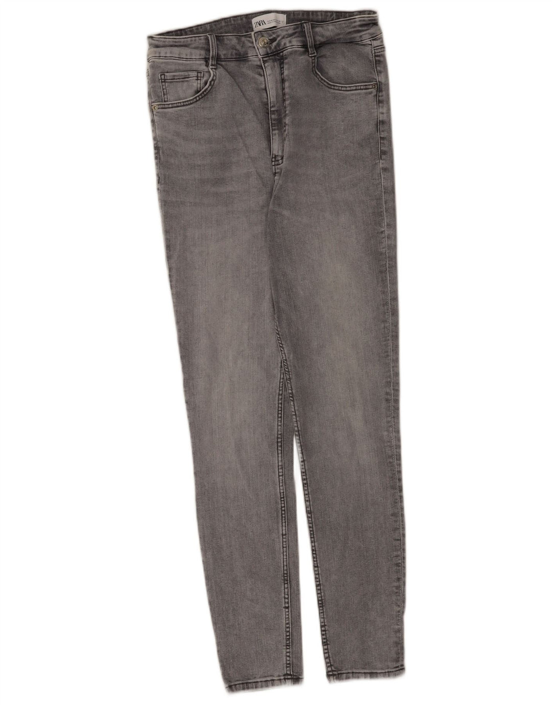 Blugi skinny de damă Zara EU 40 Medium W30 L28 Gri