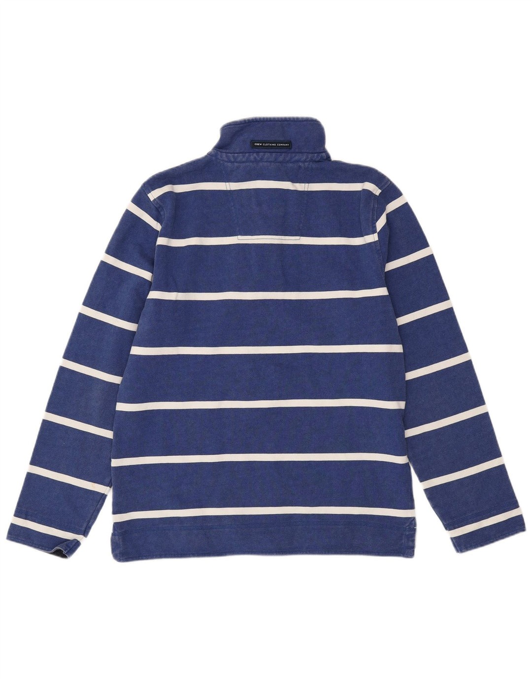 CREW CLOTHING Hanorac pentru bărbați cu gât cu nasturi Pulover Medium Blue Dunge