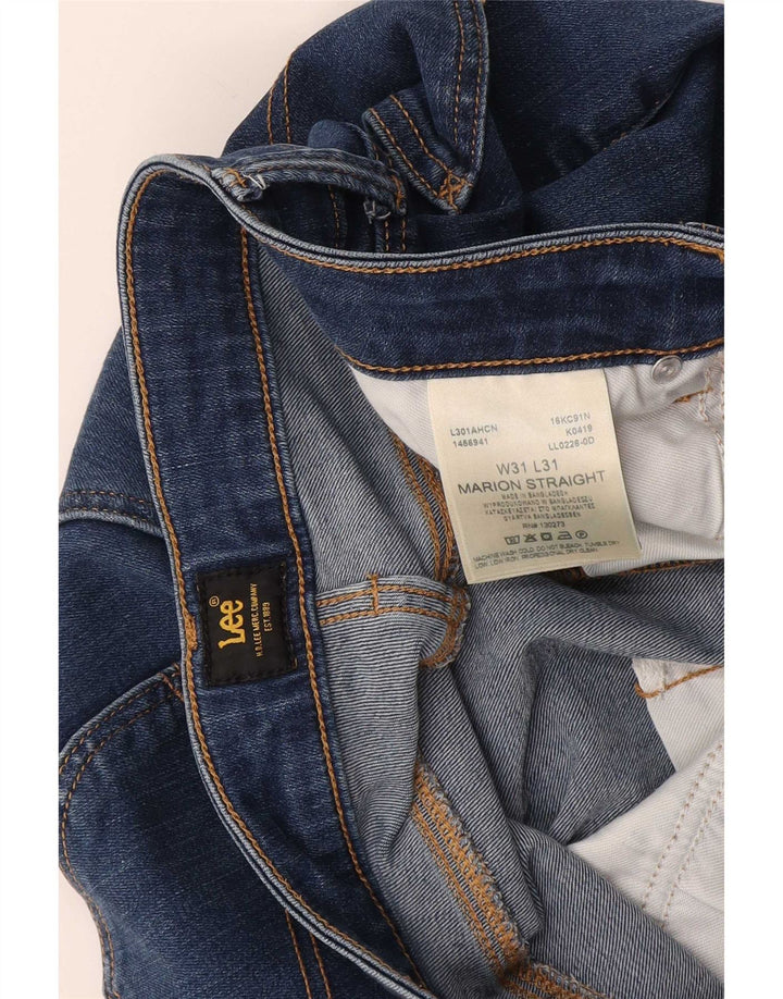 Blugi Lee Marion drepte pentru femei W31 L31 bumbac albastru