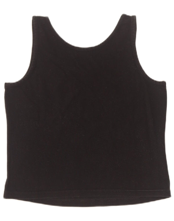 Sergio Tacchini pentru femei Crop Vest Top UK 10 Small Black