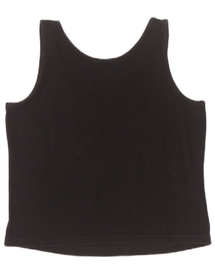Sergio Tacchini pentru femei Crop Vest Top UK 10 Small Black