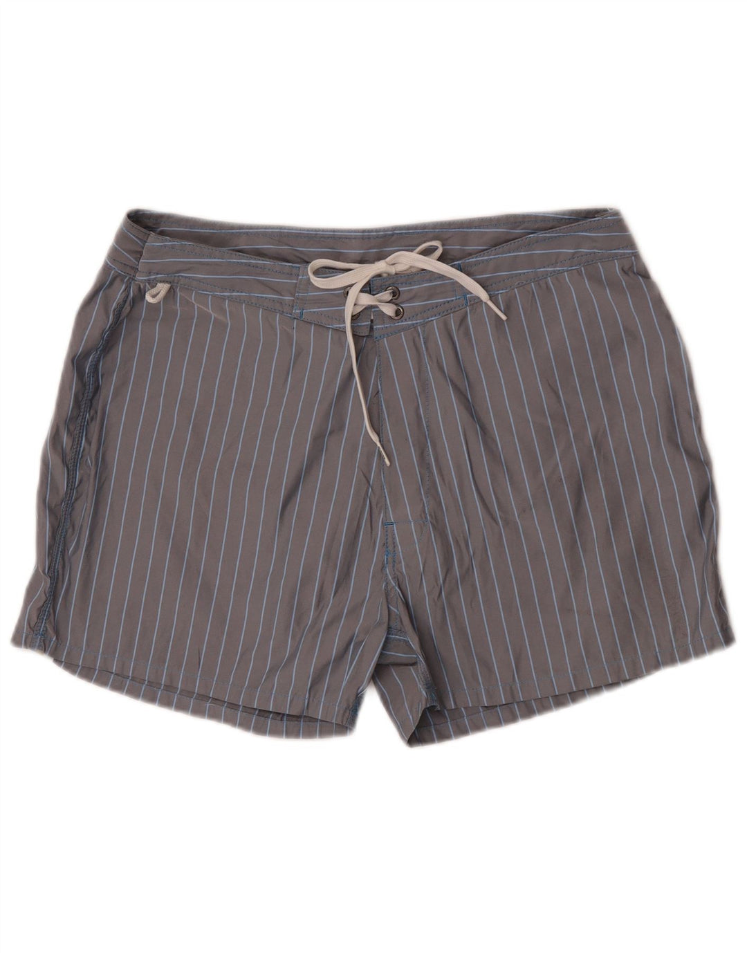 Sundek Pantaloni scurți de înot pentru bărbați, mari, gri, poliester cu dungi