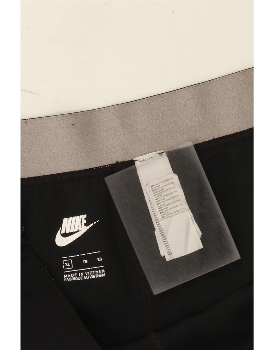 Leggings grafic Nike pentru femei UK 18 XL Poliester negru