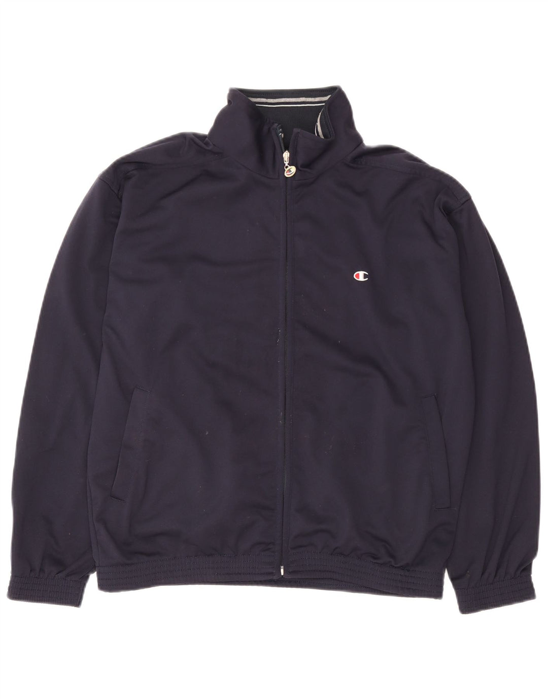 Jachetă de top pentru trening pentru bărbați Champion Loose Fit Poliester bleumarin mic