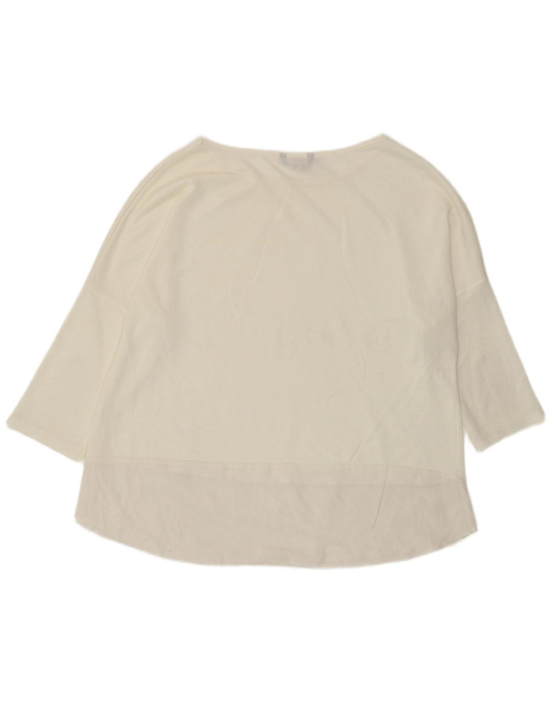 Top pentru femei Marks & Spencer cu mâneci 3/4 UK 18 XL alb