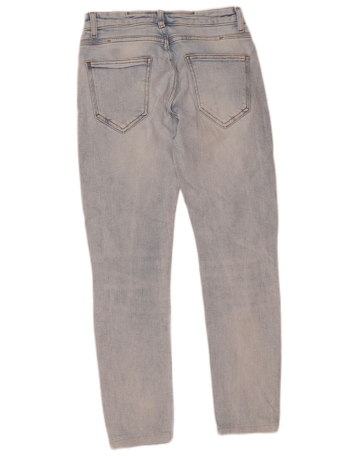 Blugi slim pentru bărbați Zara EU 38 Mici L30 L28 Albastru
