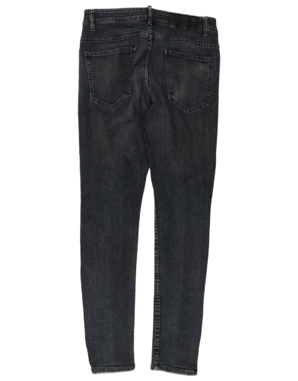 Blugi skinny pentru bărbați Zara EU 40 Medium W31 L30 Albastru