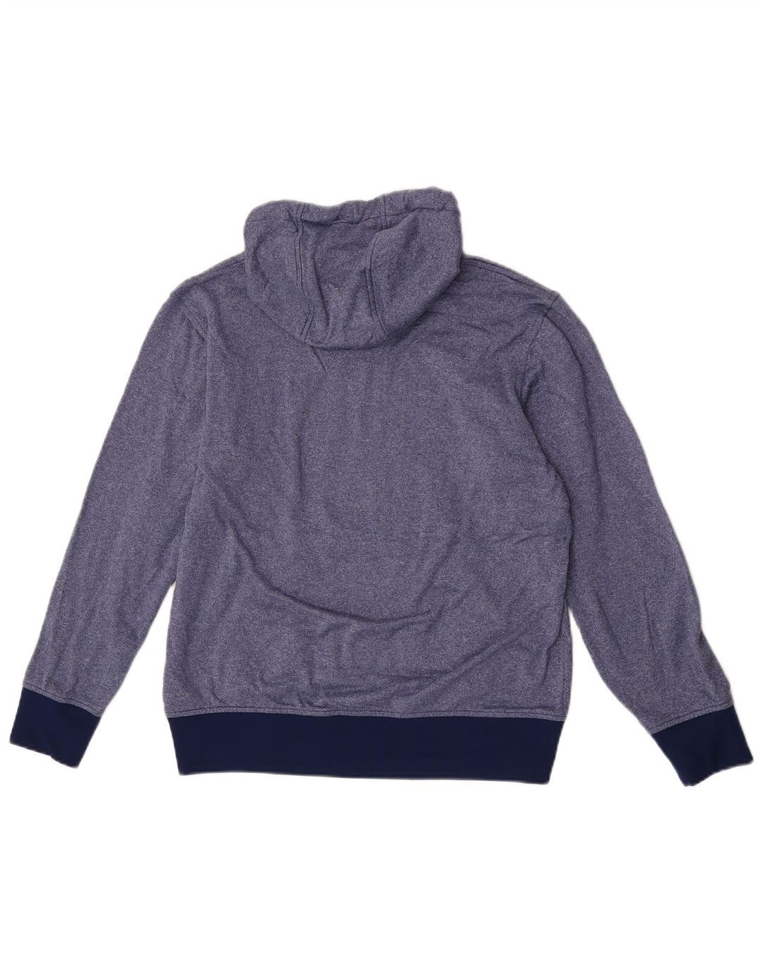 Pulover cu glugă Adidas pentru femei UK 14 Medium Blue Flecked Polyester