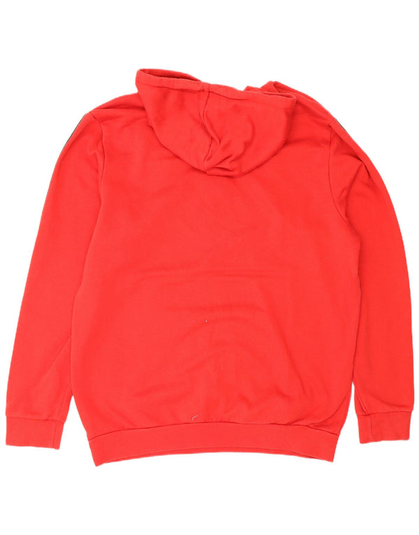 Adidas pentru bărbați Graphic Hoodie Jumper XL bumbac roșu