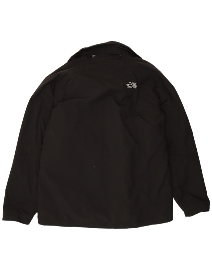 The North Face Hyvent Windbreaker Jacket pentru bărbați UK 40 Large Black Nylon