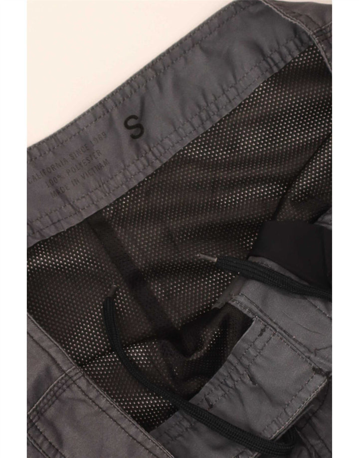Pantaloni scurți de înot cargo pentru bărbați Gap, gri, poliester color bloc