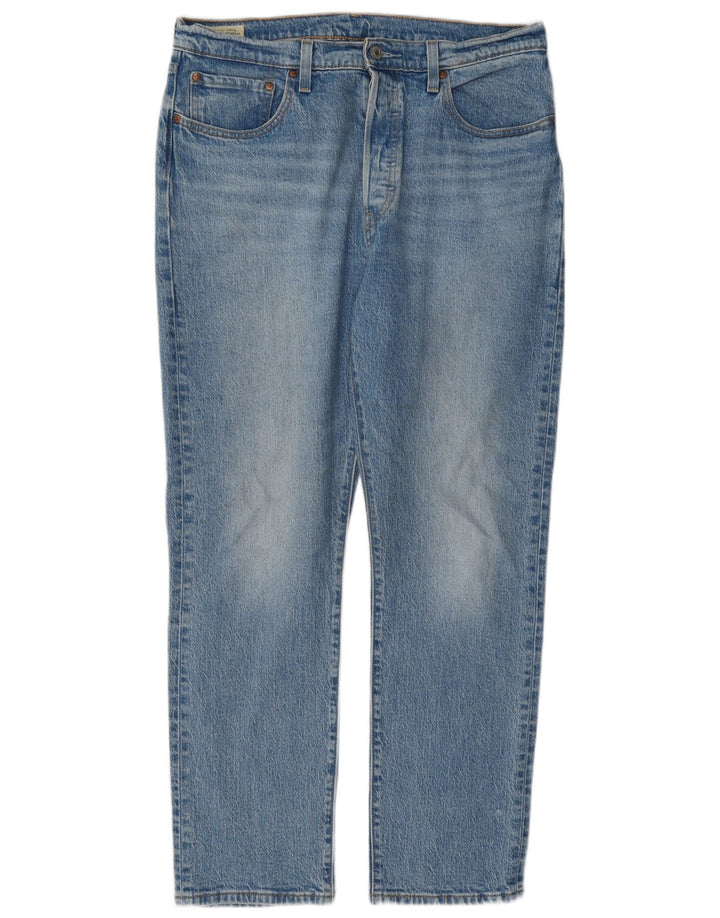 Blugi drepti pentru bărbați Levi's 501 W32 L30 Bumbac albastru